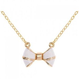 Ted Baker Edda Enamel Baby Bow Pendant Necklace